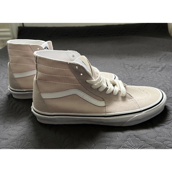 VANS Sentry SK8 Hi Top Beige Unisex Sneakers SZ 9.5M/11W Suede Canvas Kicks NEW main image 7